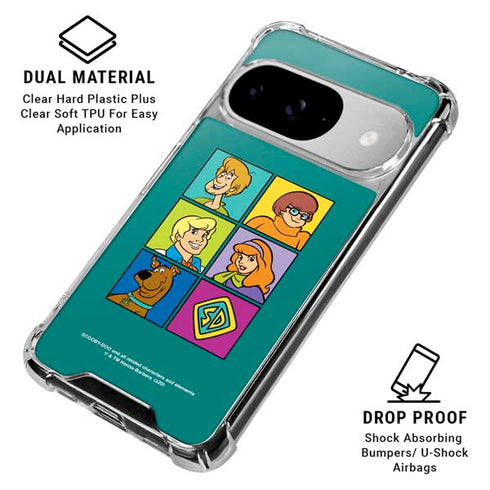 Scooby Doo Scooby-Doo Crew Google Pixel 10 Clear Case